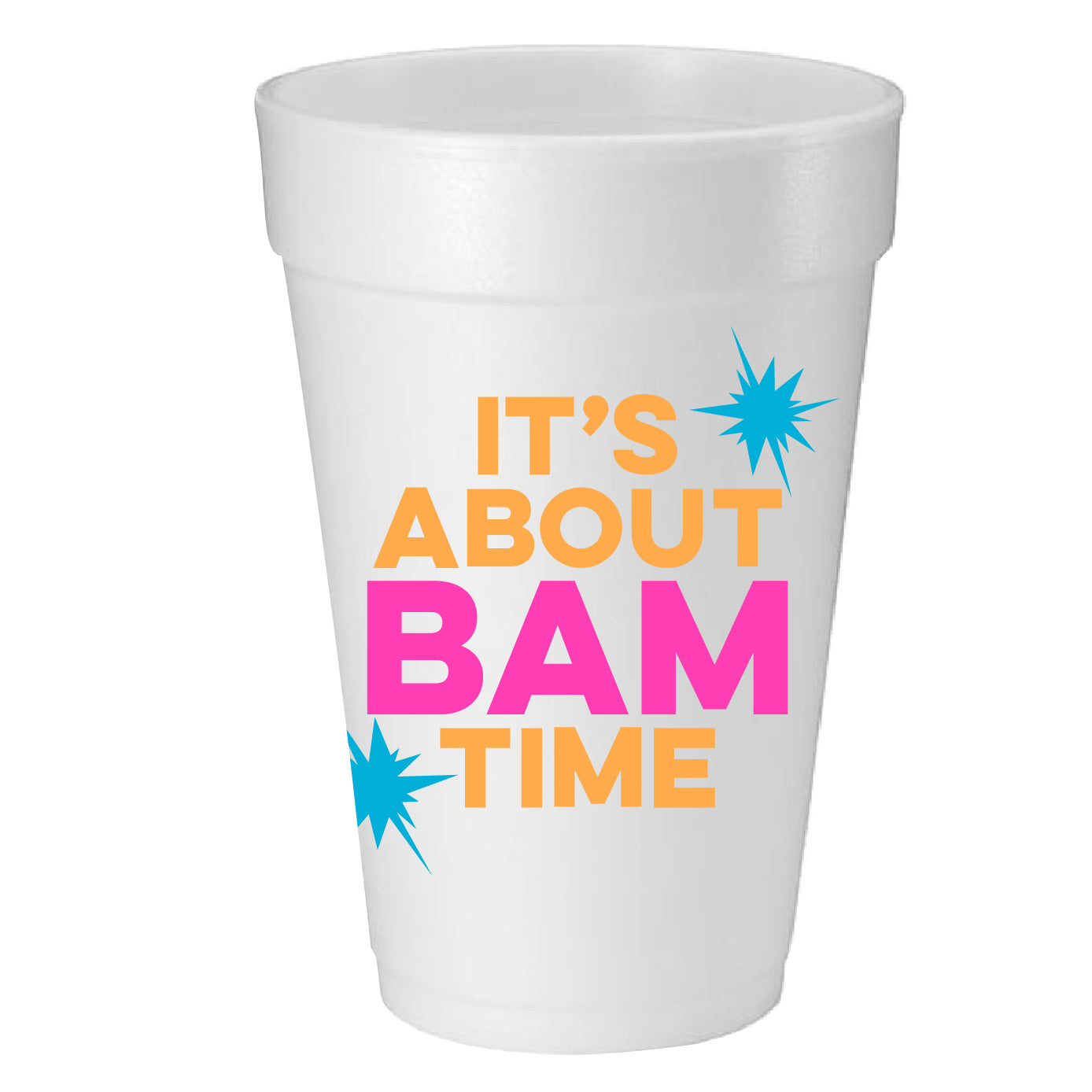 MAHJI MAMAS X TML
"IT'S ABOUT BAM TIME" MAHJONG FOAM CUPS