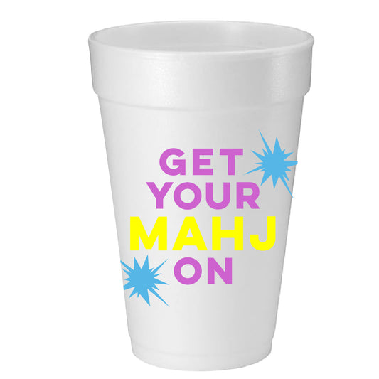 MAHJI MAMAS X TML
“GET YOUR MAHJ ON” MAHJONG FOAM CUPS