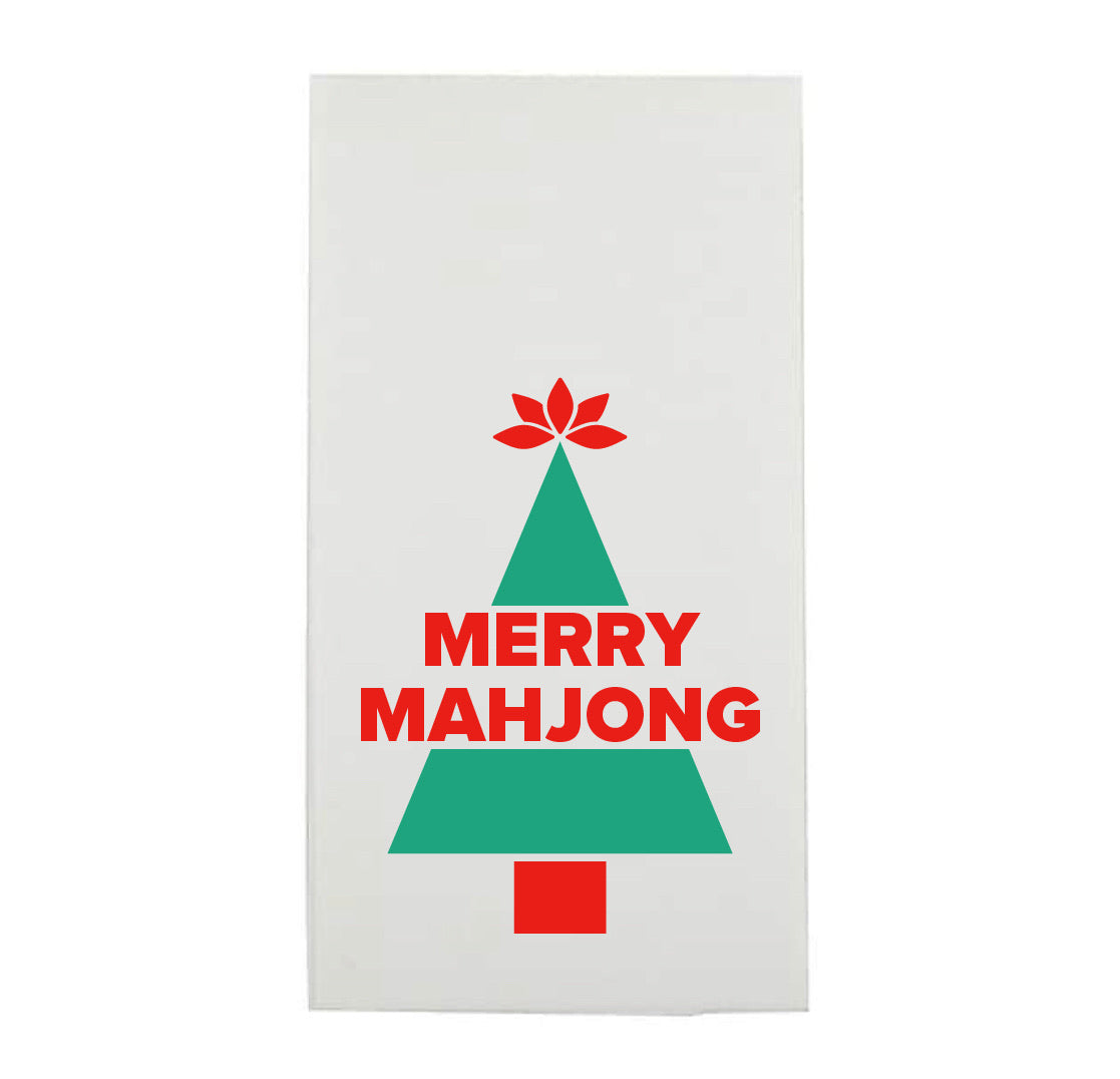 "MERRY MAHJONG" GUEST TOWEL