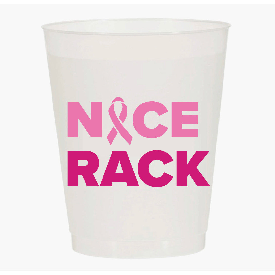 "NICE RACK" MAHJONG FROST FLEX CUPS