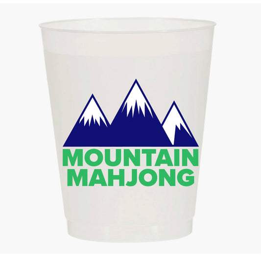 “MOUNTAIN MAHJONG” SHATTERPROOF CUPS
